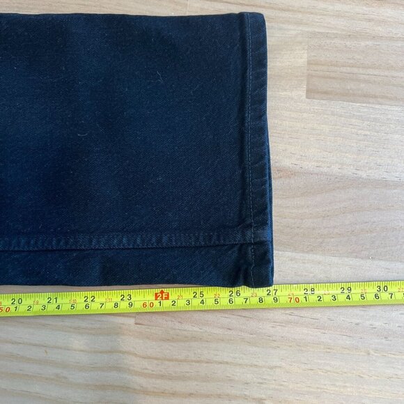 Boyish THE MIKEY High Waist Wide Leg Jeans Sz 26 in BLACK BEAUTY - Picture 11 of 11